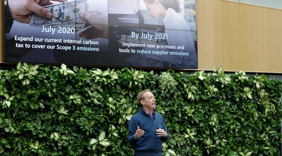Microsoft đưa ra mục tiêu cắt giảm lượng carbon thải ra ảnh 1