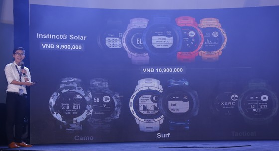 Đồng hồ thể thao GARMIN với công nghệ sạc năng lượng mặt trời ảnh 3