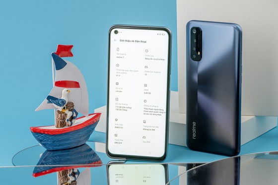 Realme 7 series với hai màu "Sương lam - Khói trắng" sắp mở bán tại Việt Nam ảnh 1