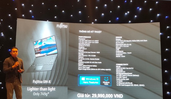 Fujitsu UH-X laptop 'siêu mỏng' có mức giá từ 29,99 triệu đồng ảnh 4