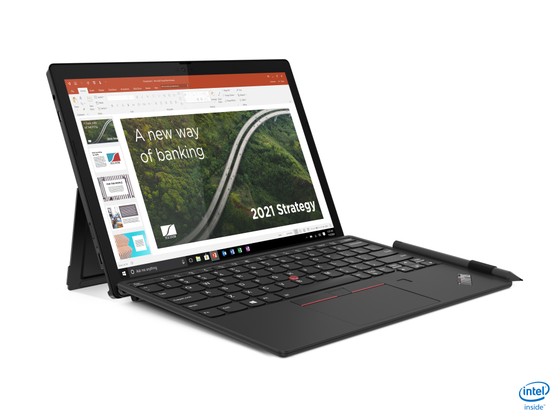 ThinkPad X12 Detachable: Tablet có thiết kế bàn phím rời  ảnh 1