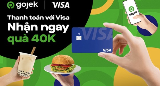 Gojek hợp tác với Visa trong thanh toán  ảnh 1