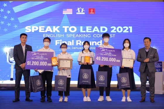 Đại sứ Quán Hoa Kỳ và hệ thống Giáo dục HOCMAI công bố kết quả cuộc thi 'Speak to Lead' ảnh 1