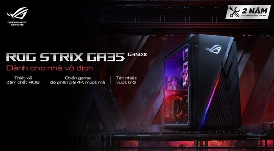 ROG ra mắt hai mẫu máy bộ ROG Strix GA35 G35DX và ROG Strix G10DK