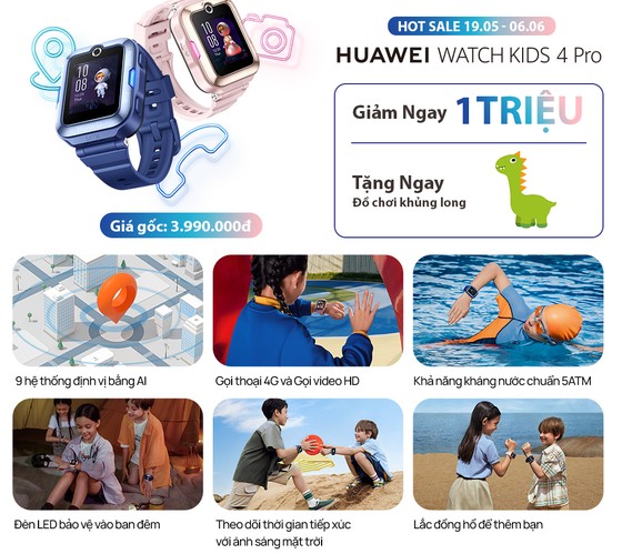 Đa dạng hóa lựa chọn cho người dùng với Watch GT 3 Pro, Watch Fit 2 và Watch Kids Pro 4 ảnh 5