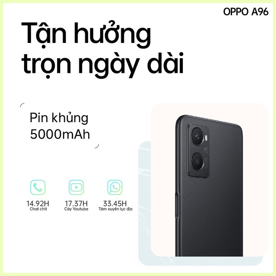 Mở bán OPPO A96 và A57 với những công nghệ độc quyền ảnh 1