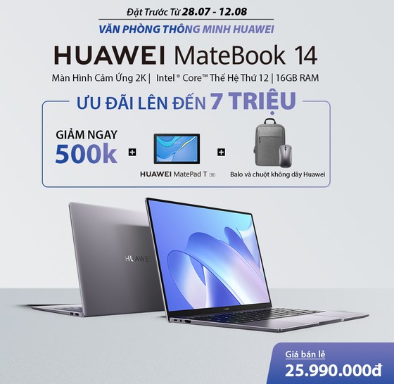 HUAWEI MateBook 14 phiên bản 2022 với nhiều tính năng độc đáo ảnh 3