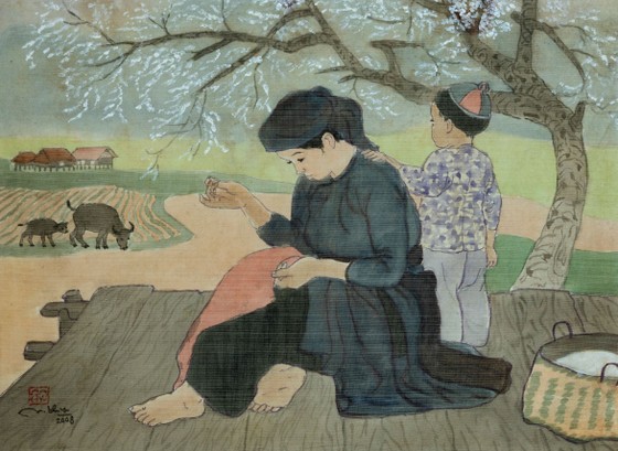 Triển lãm hơn 60 tác phẩm của họa sĩ Nguyễn Thụ ảnh 1