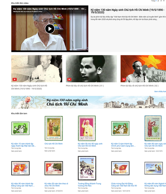 Trưng bày trực tuyến hơn 700 xuất bản phẩm, tư liệu về Chủ tịch Hồ Chí Minh ảnh 2