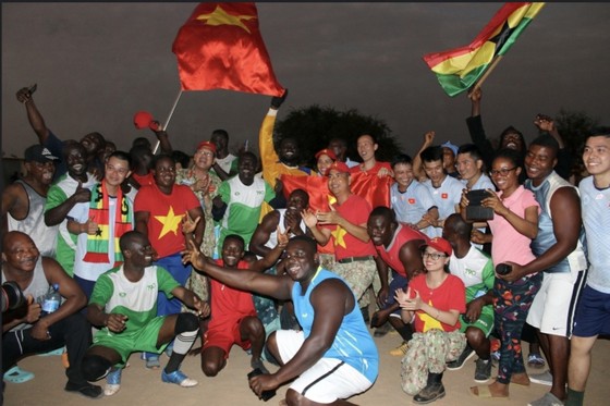 Không khí cổ vũ SEA Games 31 lan tỏa đến Nam Sudan ảnh 1