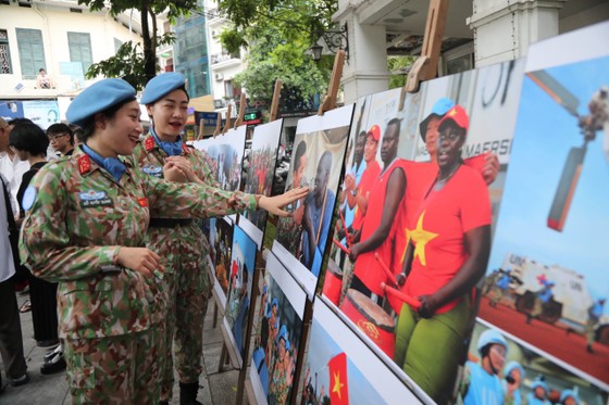 Khám phá những khung hình đẹp về người lính mũ nồi xanh của Việt Nam tại Nam Sudan ảnh 1