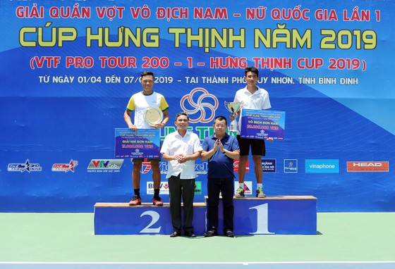 Nguyễn Văn Phương lần đầu vô địch giải quần vợt VTF Pro Tour ảnh 1