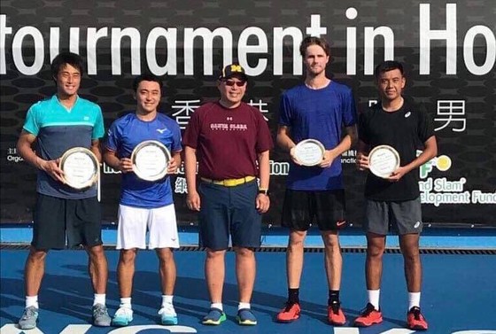 Lý Hoàng Nam giành á quân đôi nam giải quần vợt Men’s Futures Hong Kong ảnh 1