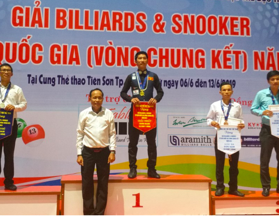 Ngô Đình Nại vô địch và phá kỷ lục nội dung 1 băng Giải Billiards toàn quốc ảnh 1