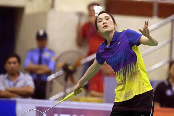 Vũ Thị Trang là tay vợt Việt Nam tiến sâu nhất tại giải VĐTG. Ảnh: Dũng Phương