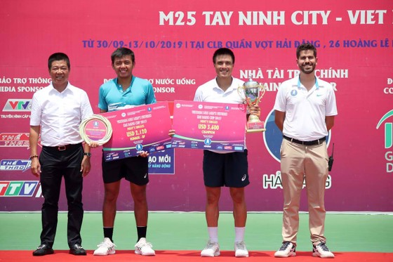 Lý Hoàng Nam giành ngôi á quân giải quần vợt ITF World Tour M25 Tây NinhTay ảnh 2