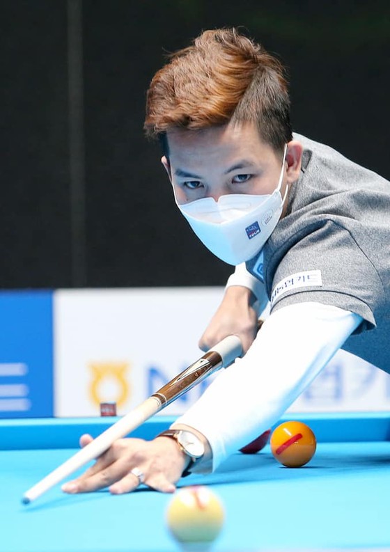 Ba cơ thủ Việt Nam đại thắng ngày ra quân giải Billiards PBA Tour tại Hàn Quốc ảnh 1