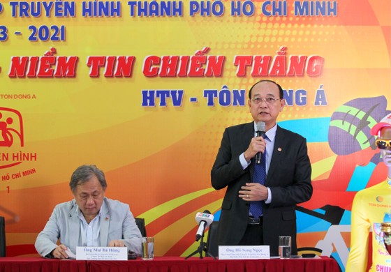 Cuộc đua xe đạp Cúp Truyền hình TPHCM – Tôn Đông Á 2021 sẽ xuất phát tại Cao Bằng ảnh 1