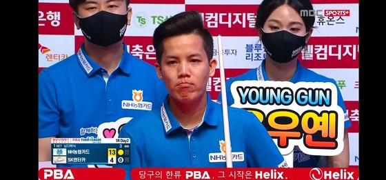 Nguyễn Huỳnh Phương Linh cùng Green Force có chiến thắng ấn tượng ở giải Billiards PBA Team League ảnh 1