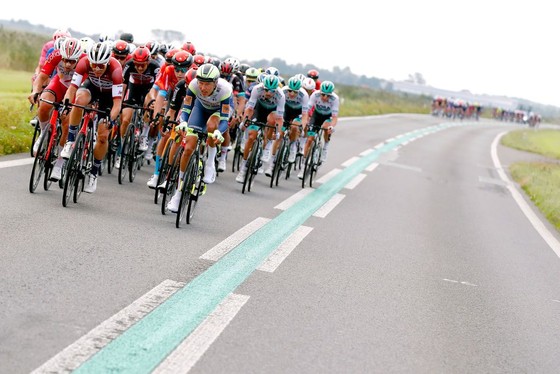 Remco Evevenpoel tức giận vì gãy căm bánh xe ở giải xe đạp Benelux Tour ảnh 1
