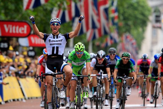 Marcel Kittel thắng 2 trong 3 chặng Tour de France 2014 trên lãnh thổ nước Anh