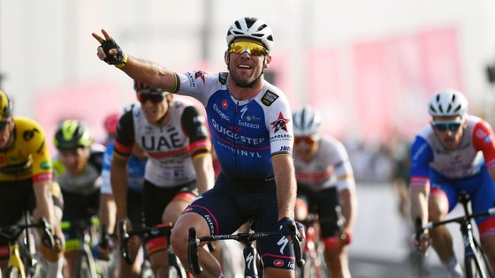 Niềm vui chiến thắng của Mark Cavendish