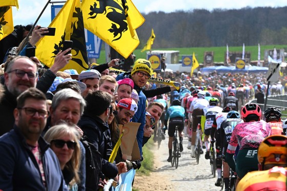 Mathieu van der Poel lần thứ hai chiến thắng Tour of Flanders ảnh 1