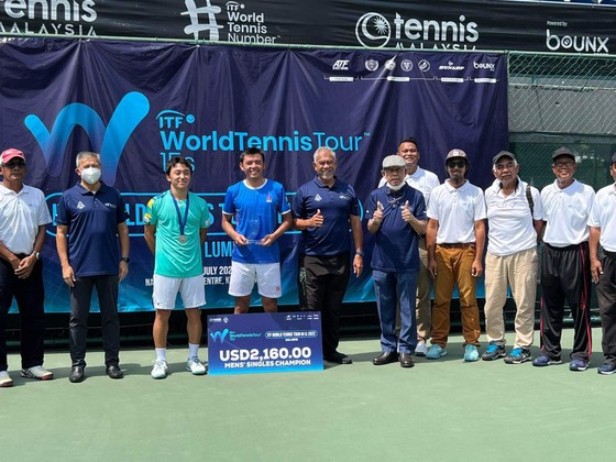 Lý Hoàng Nam đăng quang giải quần vợt nhà nghề M15 Kuala Lumpur Malaysia ảnh 2