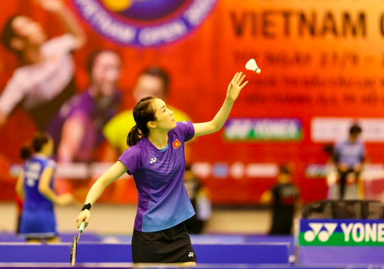 Nguyễn Thuỳ Linh khởi đầu thuận lợi tại giải cầu lông Việt Nam Open 2022   ảnh 2