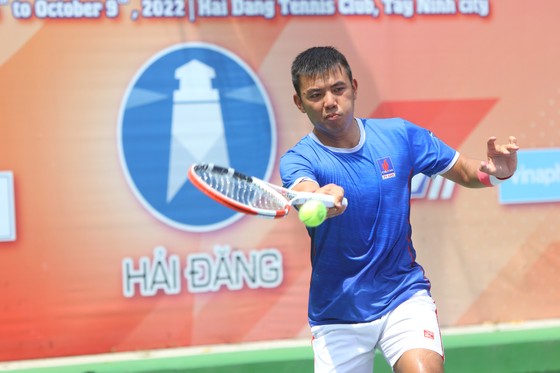 Chỉ còn Lý Hoàng Nam trụ lại tại giải quần vợt nhà nghề ITF Men World Tennis Tour M25 Tây Ninh – Hải Đăng Cup 2022 ảnh 1