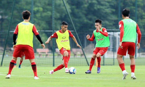 Đội tuyển Việt Nam hướng đến mục tiêu giành 3 điểm trong trận đấu tới. (Ảnh: MINH HOÀNG"