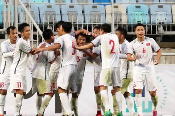 U19 Việt Nam chia điểm cùng đội chủ nhà ở Suwon JS Cup 2018 ảnh 1