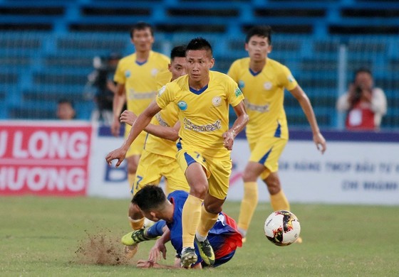 Khánh Hòa đang xếp nhì bảng tại V-League 2018. Ảnh: DƯƠNG THU