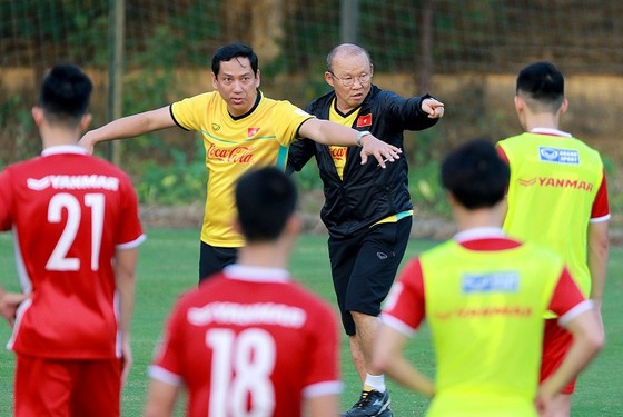 Đội tuyển Việt Nam kết thúc 2 tuần tập luyện tại Hàn Quốc. Ảnh: MINH HOÀNG