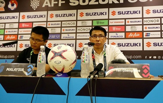 HLV Tang Cheng Hoe muốn cùng Malaysia giành chiến thắng ở lượt đi