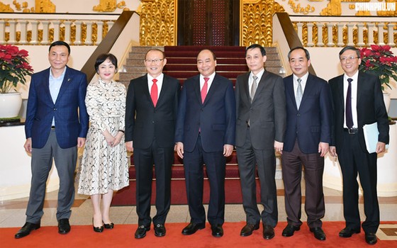 Thủ tướng tiếp HLV Park Hang-seo ảnh 1