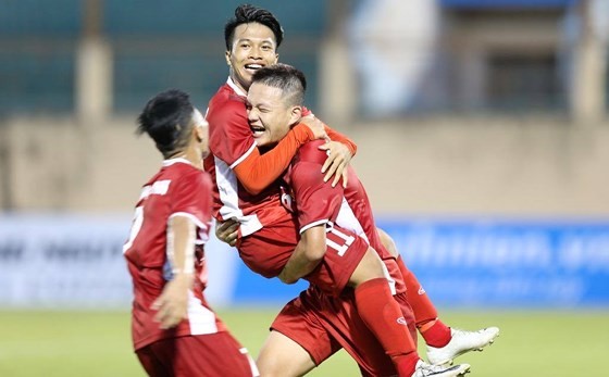 Đội U19 Việt Nam vô địch giải U19 quốc tế 2019 tại Nha Trang mới đây. Ảnh: DŨNG PHƯƠNG