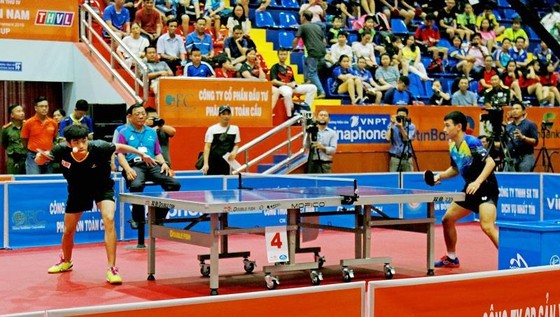 Giải bóng bàn quốc tế Vĩnh Long 2019: Các đội nước ngoài cùng giành chiến thắng ảnh 1