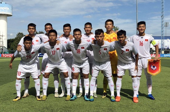 Đội U15 Việt Nam. Ảnh: Đoàn Nhật