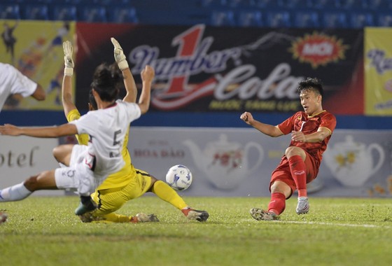 U20 Việt Nam thắng cách biệt 3-0 trước U20 Campuchia. Ảnh: NGUYỄN NHÂN
