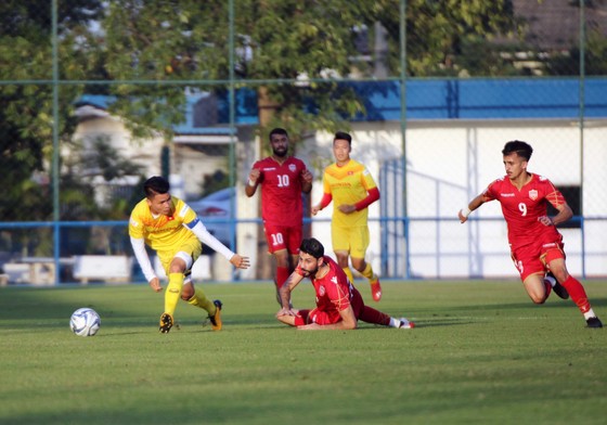 U23 Việt Nam thất bại ở trận đấu tập với Bahrain   ảnh 1