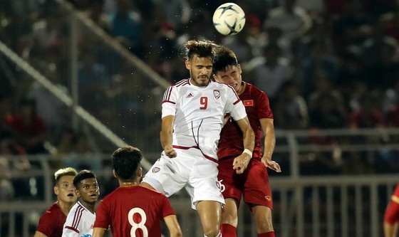 U23 Việt Nam và U23 UAE trong trận giao hữu mới đây tại TPHCM. Ảnh: DŨNG PHƯƠNG