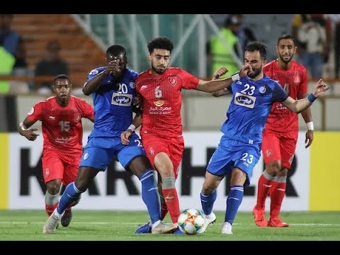 Esteghlal Tehran (áo xanh) nhiều khả năng không tham dự AFC Champions Leagie 2020. 