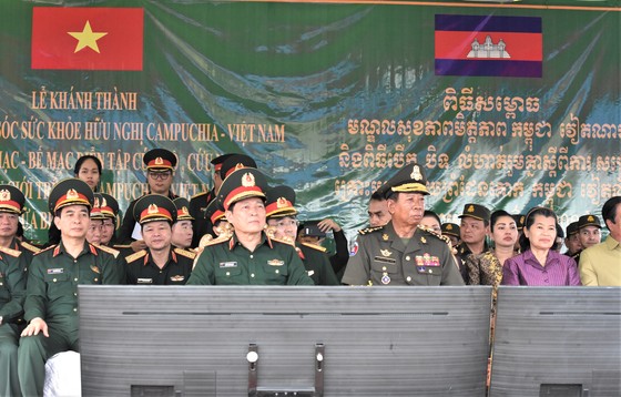 Việt Nam – Campuchia diễn tập cứu hộ, cứu nạn khu vực biên giới đất liền  ​ ảnh 1