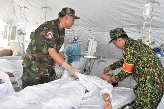 Việt Nam – Campuchia diễn tập cứu hộ, cứu nạn khu vực biên giới đất liền ảnh 14