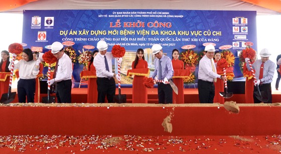 TPHCM khởi công xây dựng Bệnh viện Đa khoa khu vực Củ Chi trên 1.850 tỷ đồng ảnh 1