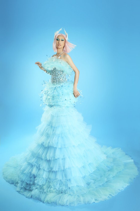 Hoa hậu Khánh Vân hoá thân thành Drag Queen cùng diễn viên BB Trần, Hải Triều ảnh 3