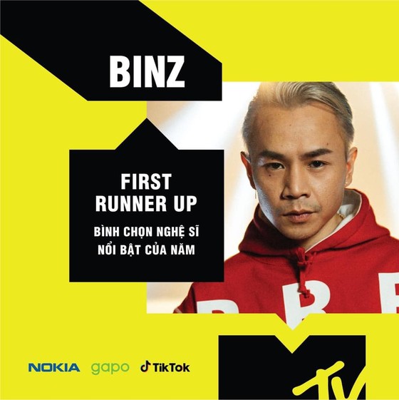 Binz và Jack là đại diện Việt Nam tranh giải MTV EMA 2020 và ATA 2020 ảnh 3