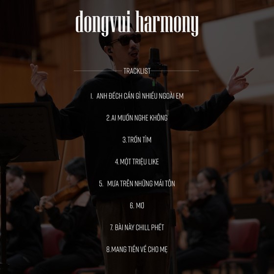 Đen tung album đầu tay “dongvui harmony”, kết hợp giữa rap, hip