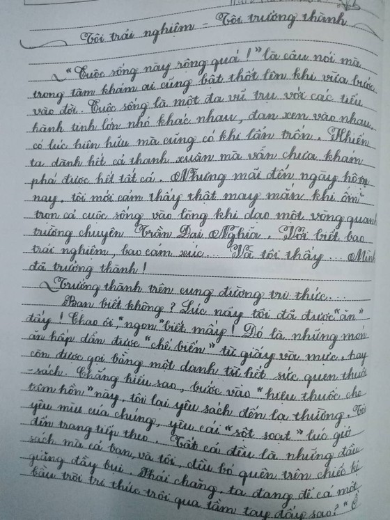 Lan tỏa giá trị tâm hồn thông qua hai hội thi “Lớn lên cùng sách” và “Văn hay chữ tốt" ảnh 4